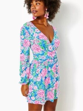 Lilly Pulitzer Riza Long-Sleeved Romper